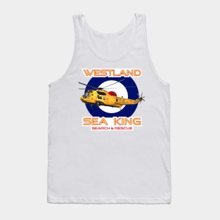 Westland Sea King Search and rescue helicopter in RAF roundel, Tank Top